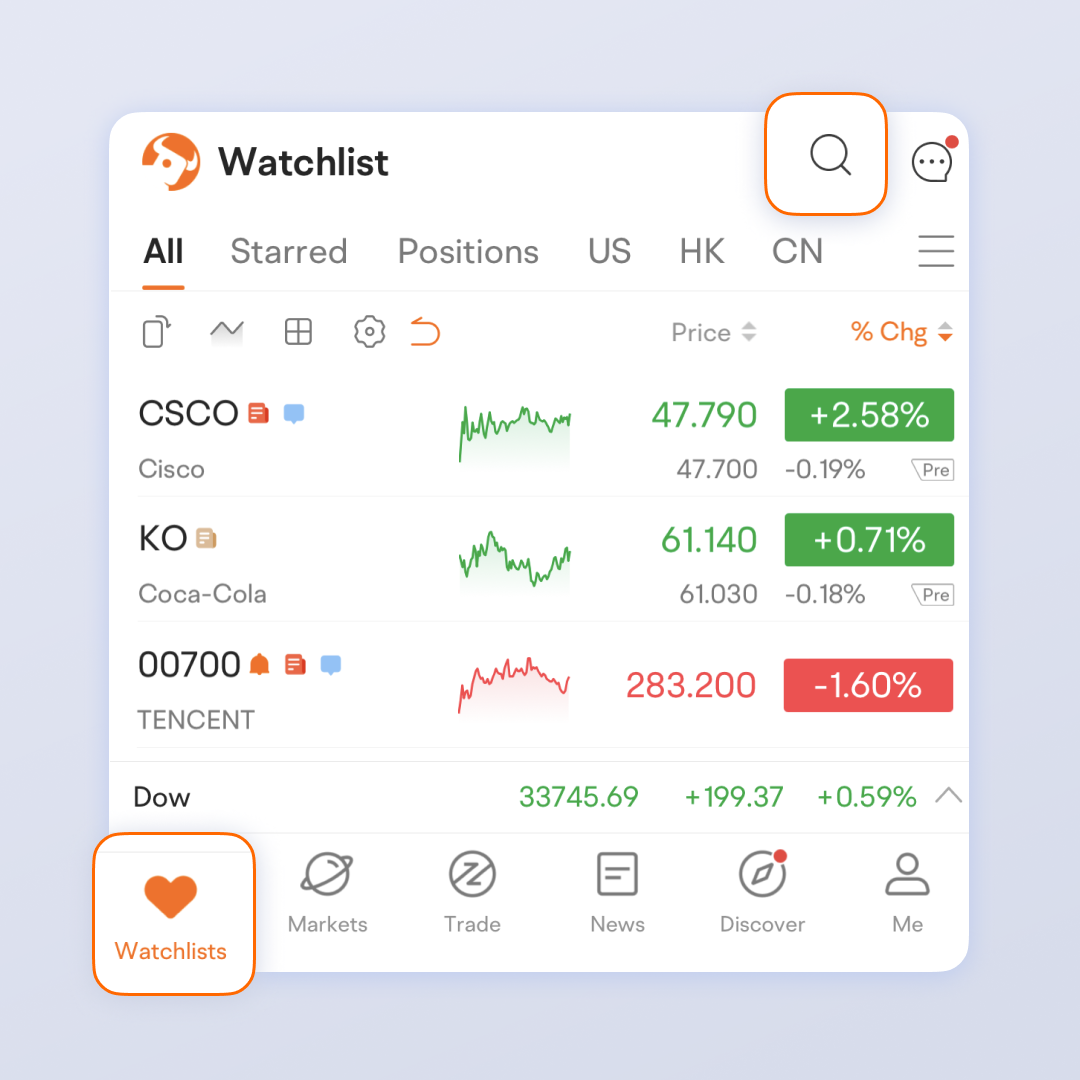 How to Manage Watchlist